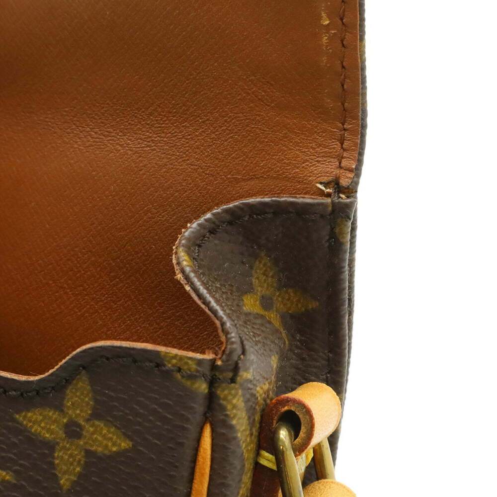 LOUIS VUITTON Authentic Brown Monogram Shoulder Bag - Picture 9 of 10
